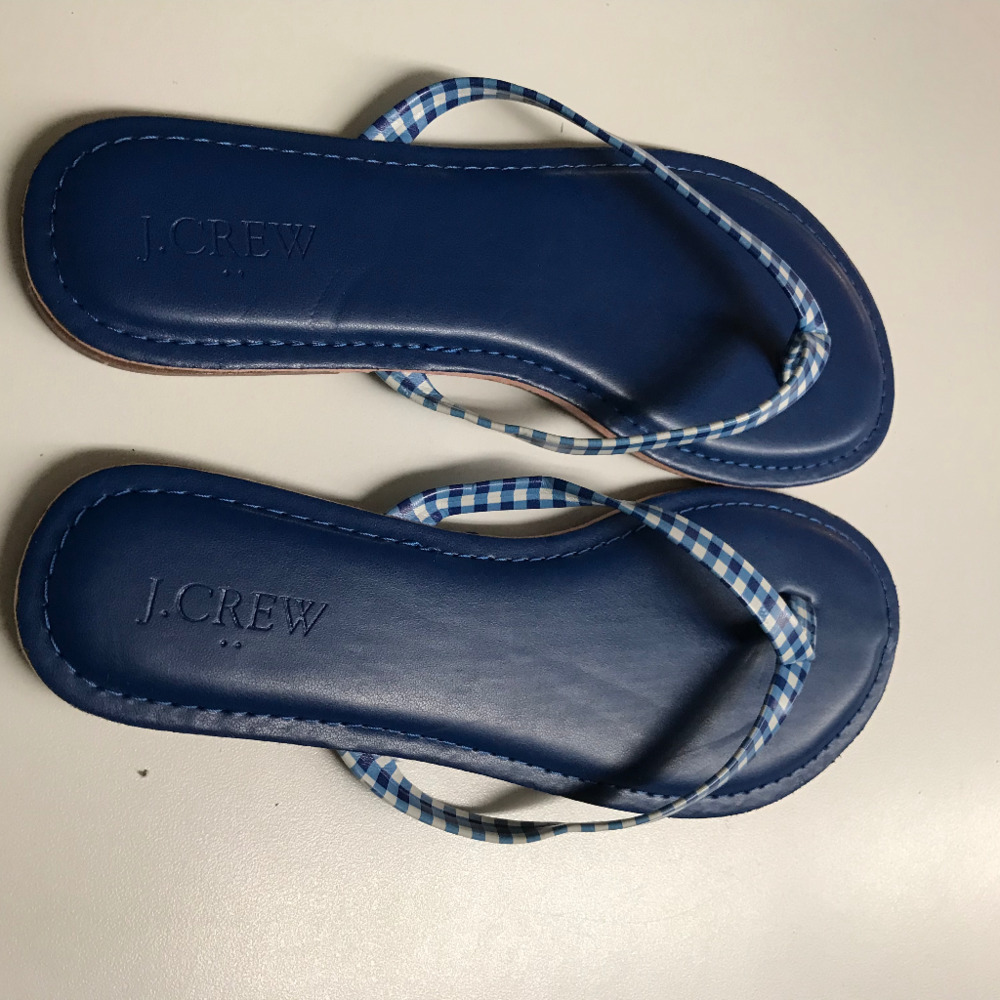 Blue JCrew Sandal